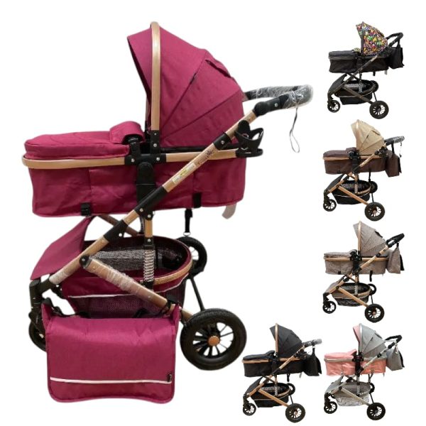 Carucior Copii Reversibil si Pliabil cu Landou