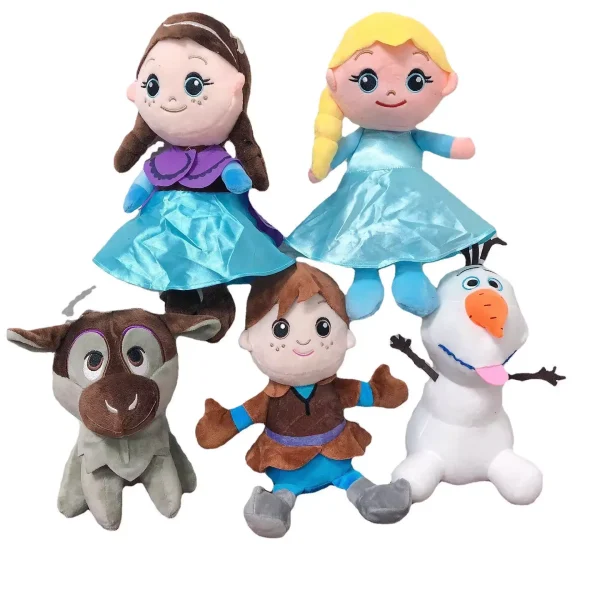 Set 5 mascote din Plus Frozen
