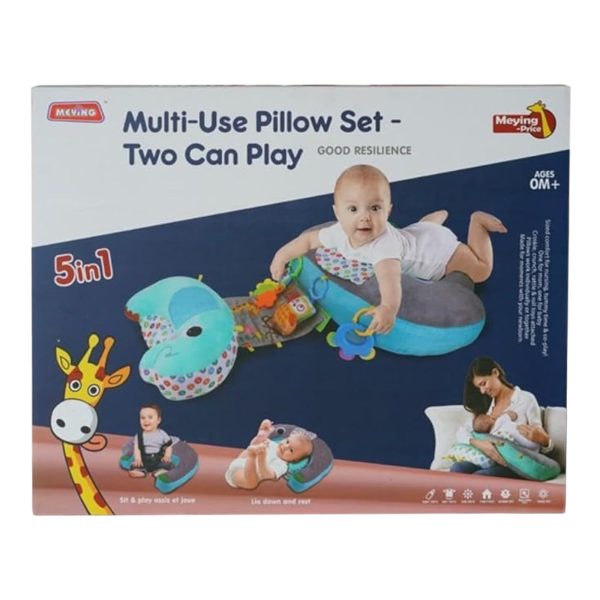 Perna Multifunctionala Bebelusi 5 in 1, alaptat, sustinere si joaca