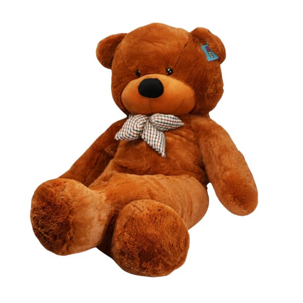 Ursulet de Plus Maro Pufos cu Fundita