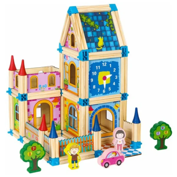 Joc de Construit din Lemn Arhitectul