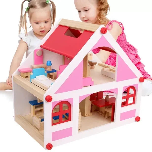 Casuta Papusilor Jucarie de Asamblare