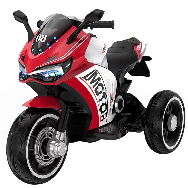 Motocicleta Electrica pentru Copii buton Start 12 V - imagine 3