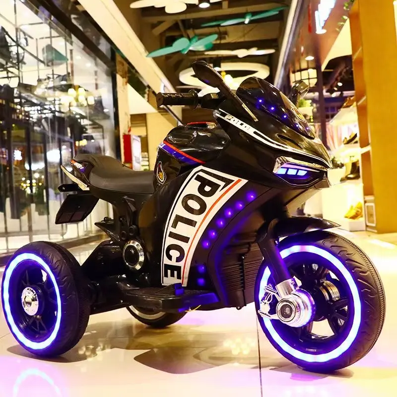 Motocicleta Electrica pentru Copii buton Start 12 V - imagine 2