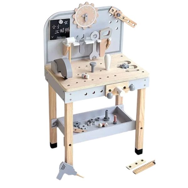 Banc de Lucru din Lemn Jucarie pentru Copii Montessori