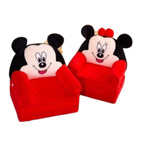 Fotoliu Plus Minnie si Mickey Mouse Extensibil pentru Copii 160cm