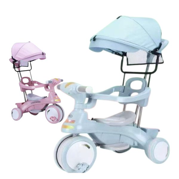 Tricicleta Multifunctionala 3 in 1 cu Pedale pentru Copii