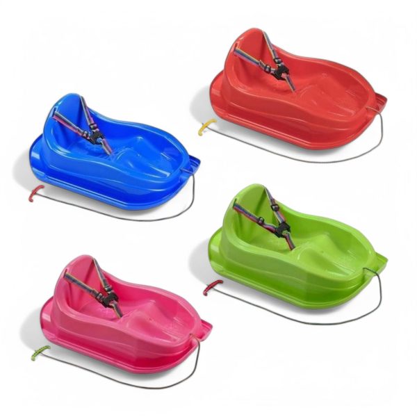 Sanie Plastic cu Centura de Siguranta si Snur