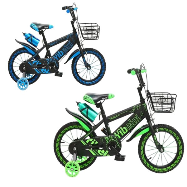 Bicicleta Copii cu Roti Ajutatoare Cos si Bidon