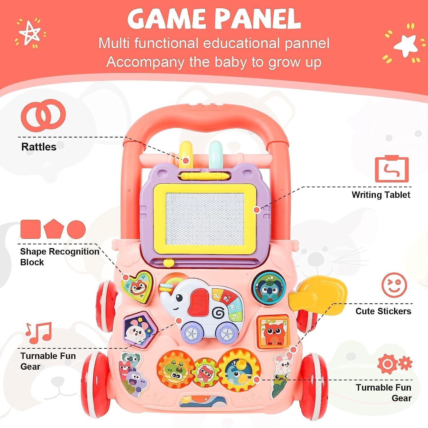 Premergator cu Activitati Interactive si Muzica 2 in 1 - imagine 4