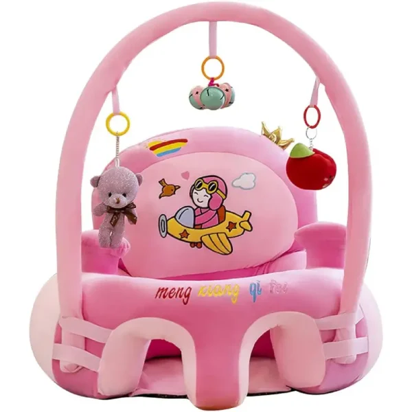 Fotoliu de Plus Aviator cu Arcada de Activitati pentru Copii