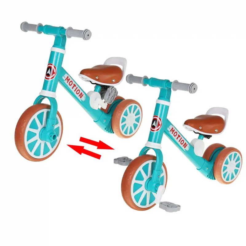 Bicicleta de Echilibru Albastra Multifunctionala pentru Copii - imagine 2