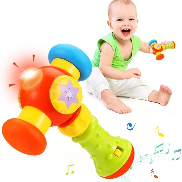 Ciocănel Interactiv cu Sunete și Lumini pentru Bebeluși