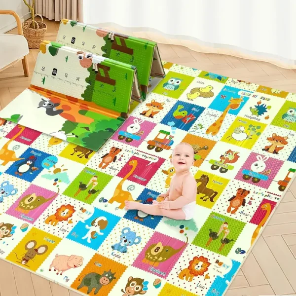 Covor Pliabil Copii Girafa Jucausa 180x200 Grosime 1.5 cm