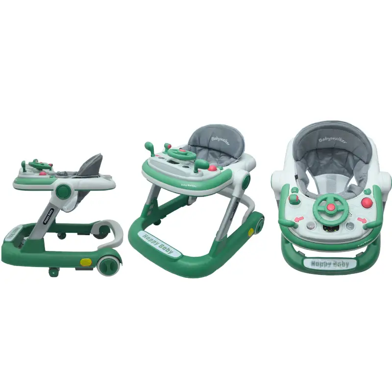 Premergator pentru Bebelusi Multifunctional 5 in 1 Verde - imagine 5
