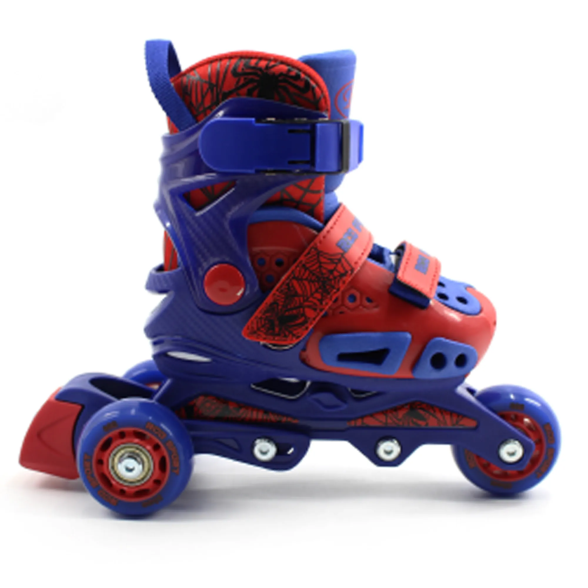 Set Role SpiderMan cu Protectii si Casca - imagine 4