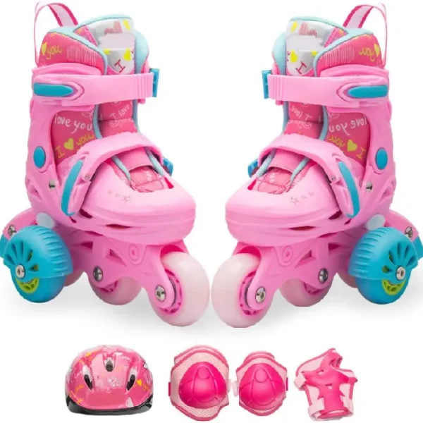 Set Role Roz Reglabile pentru Copii cu Accesorii 25-28