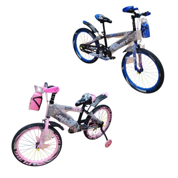 Bicicleta 20 Inch Copii cu Design Dinamic Bidon si Aparatori