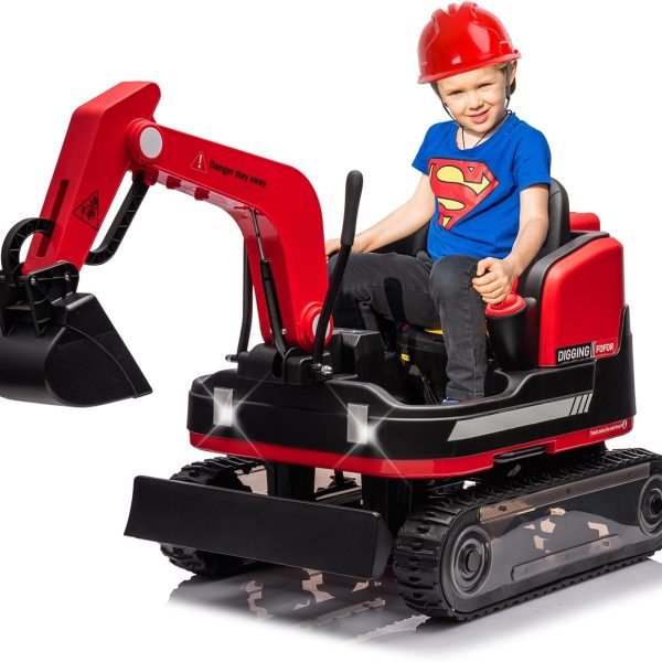 Excavator Electric pentru Copii cu Functie de Sapat 360°