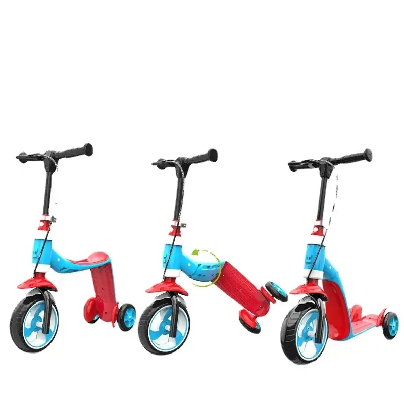 Trotineta 2 in 1 pentru Copii Cu Design Transformabil 360° - imagine 3