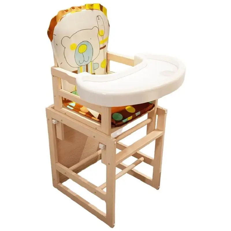 Scaun de Masa din Lemn pentru Bebelusi 3 in 1 - imagine 3