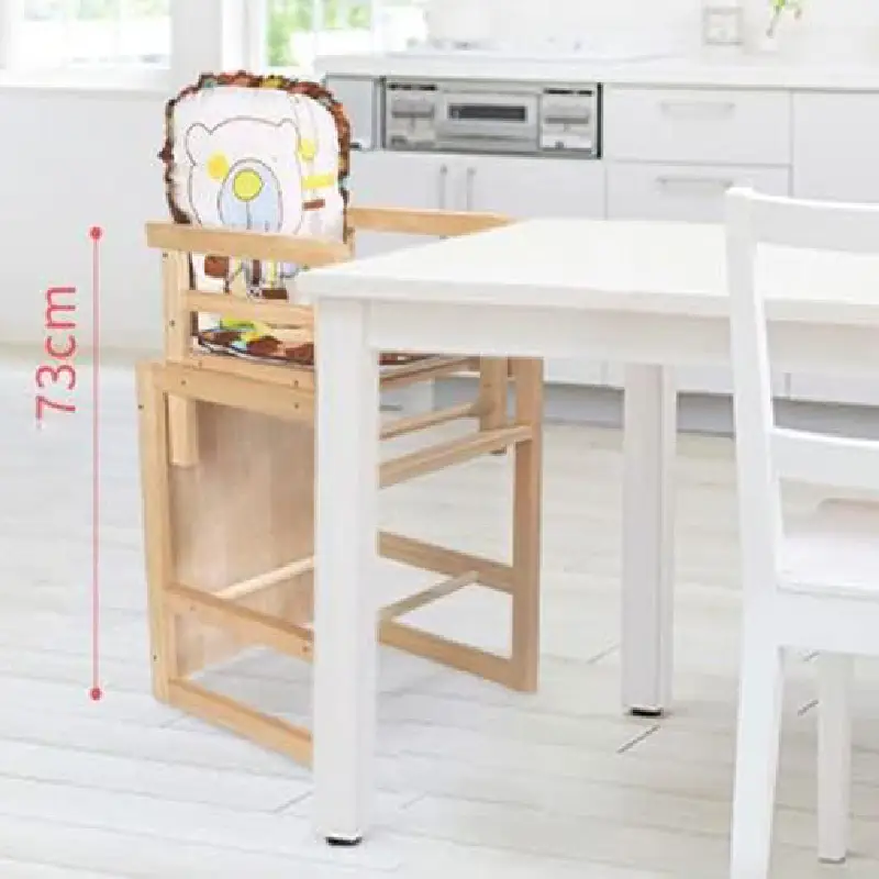 Scaun de Masa din Lemn pentru Bebelusi 3 in 1 - imagine 5