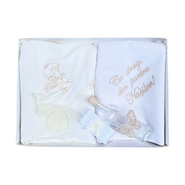 Trusou pentru Ritualul de Botez 6 Piese Model Ingeras