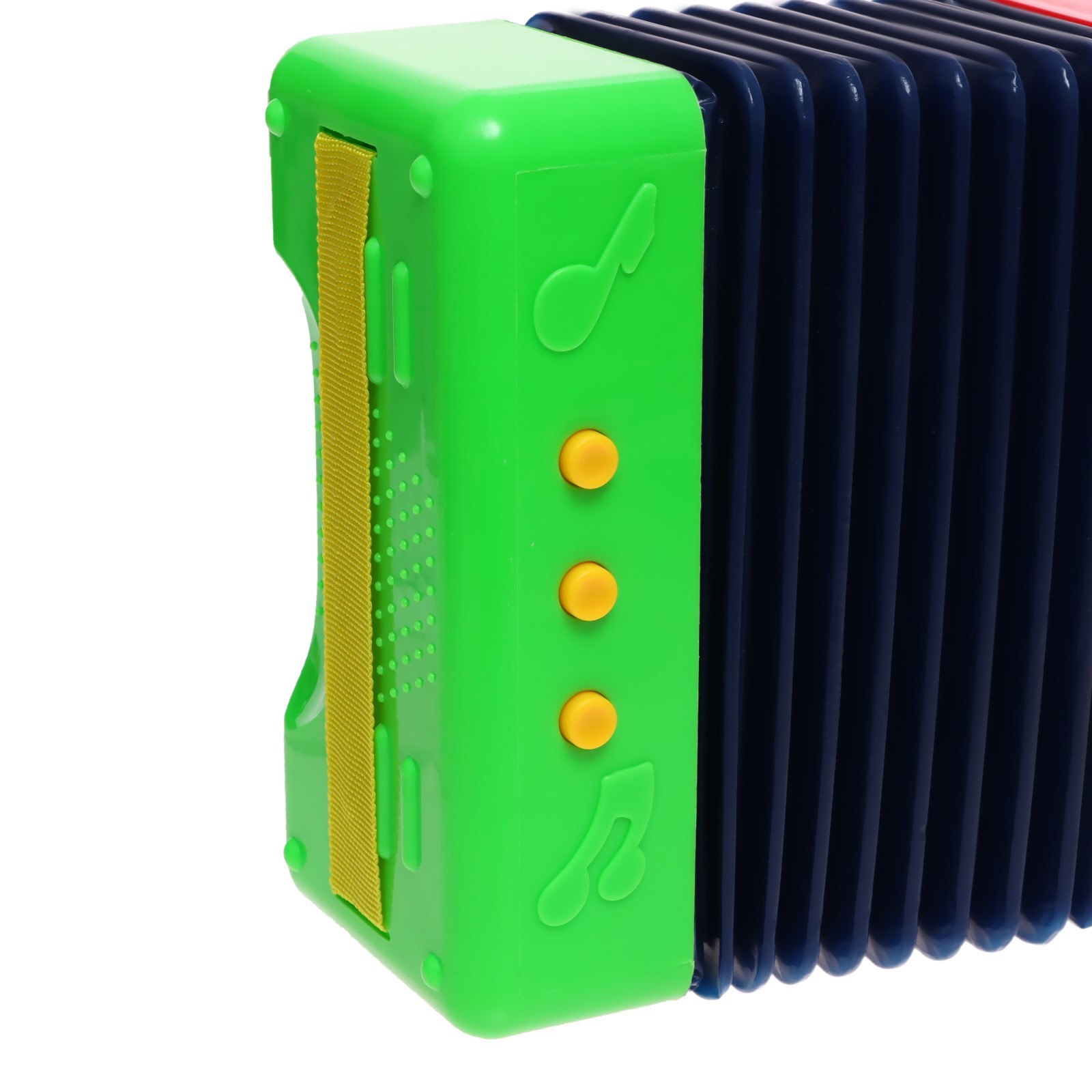 Jucarie Acordeon Instrument Muzical pentru Copii Rosu - imagine 3