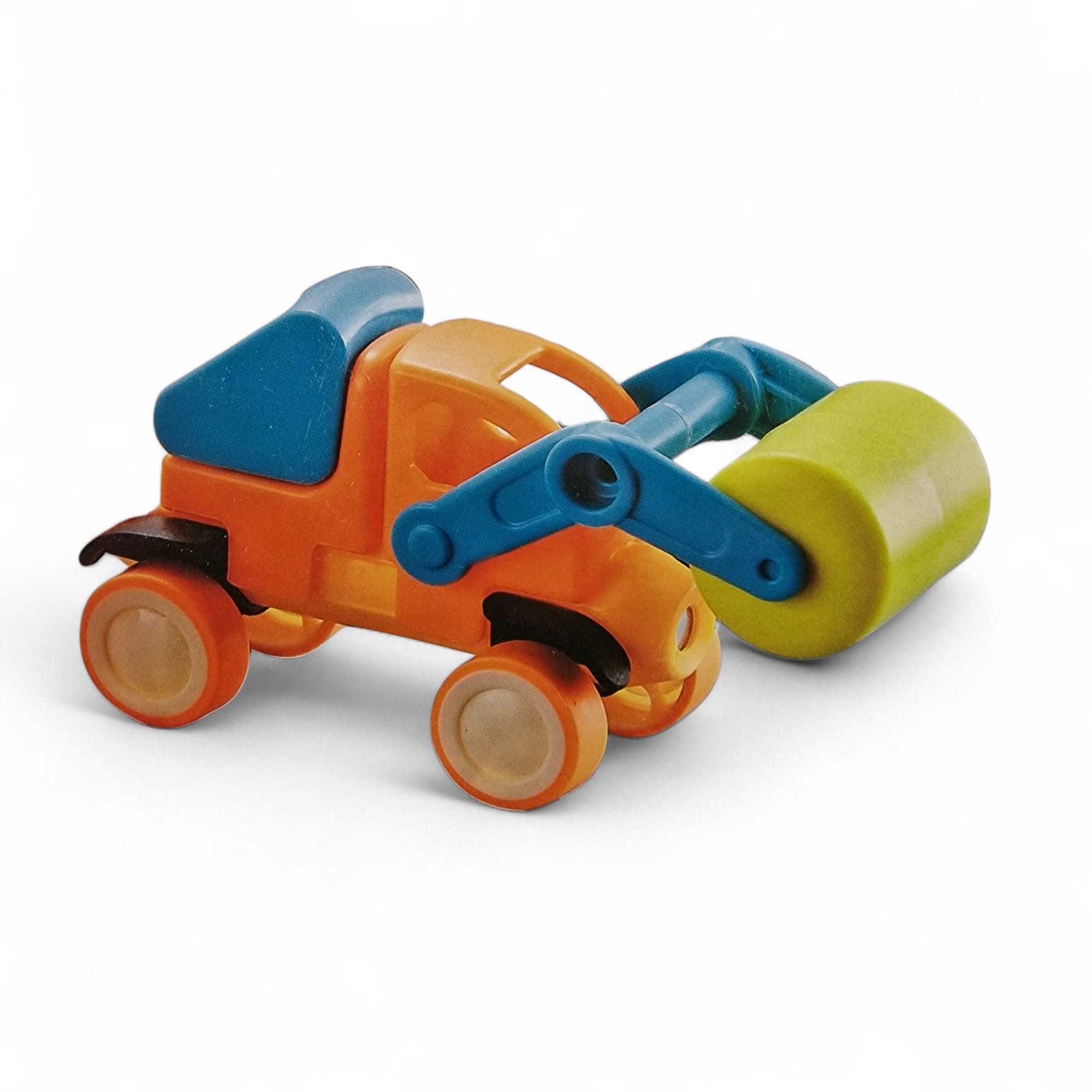 Set Magnetic pentru Copii cu Utilaje de Constructii 100 Piese - imagine 3