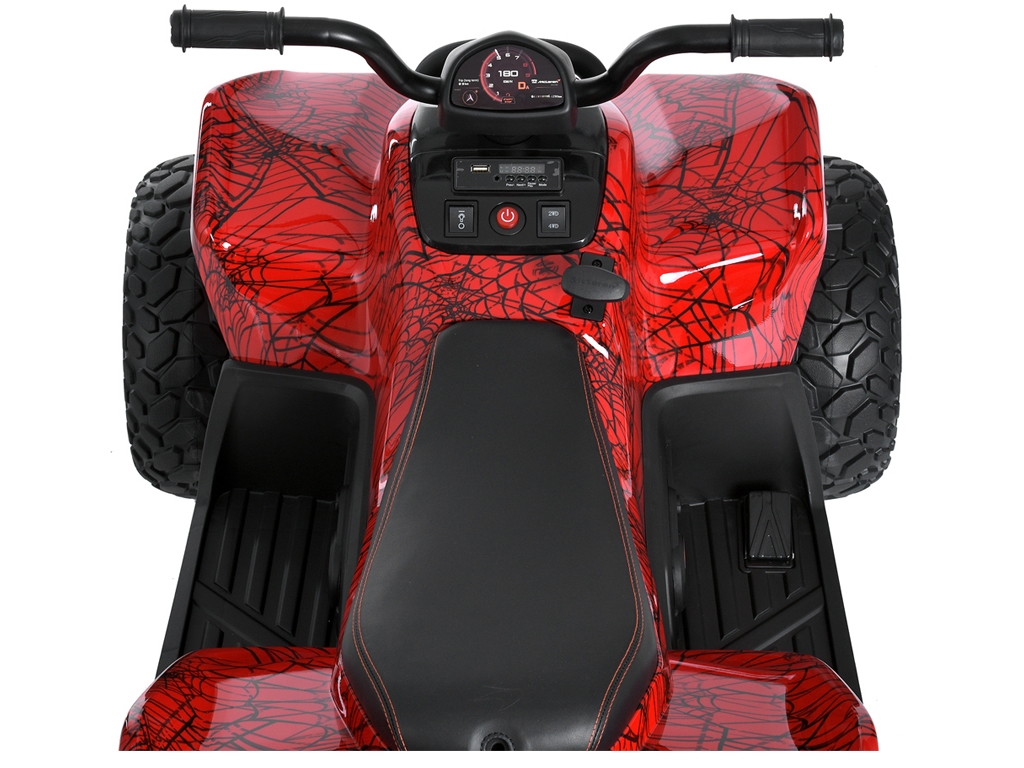 ATV Electric pentru Copii cu 4 Motoare Lumini Led si Muzica 180W - imagine 5