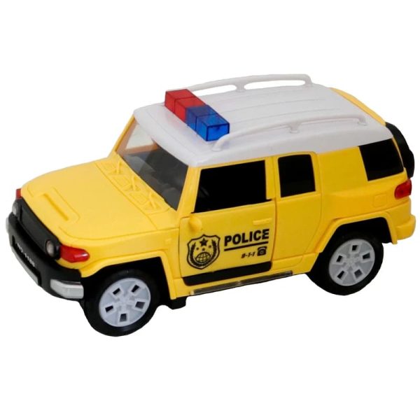 Masinuta de Politie Stunt Car cu Lumini si Sunete Super Max