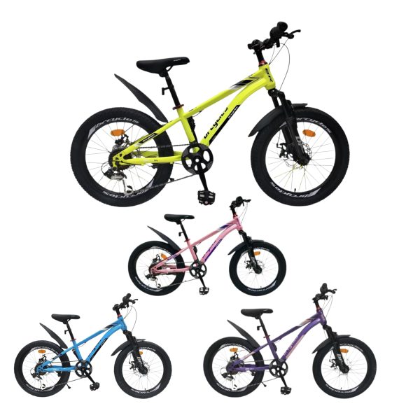 Bicicleta Copii 20 Inch cu Viteze Shimano si Suspensii