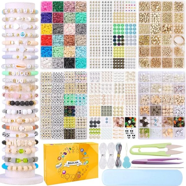 Set Creativ pentru Bijuterii Kit Complet cu Margele si Accesorii