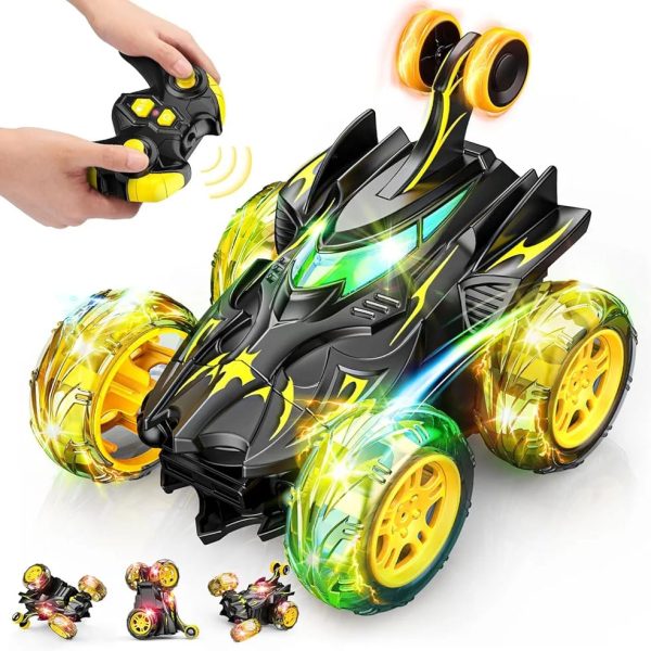 Jucarie Masinuta Stunt cu Telecomanda pentru Cascadorii