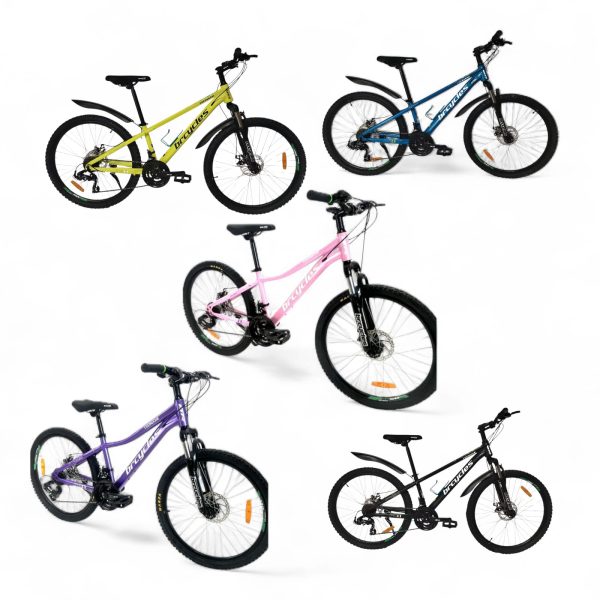 Bicicleta 24 Inch cu Viteze Shimano Frane pe Disc si Suspensie