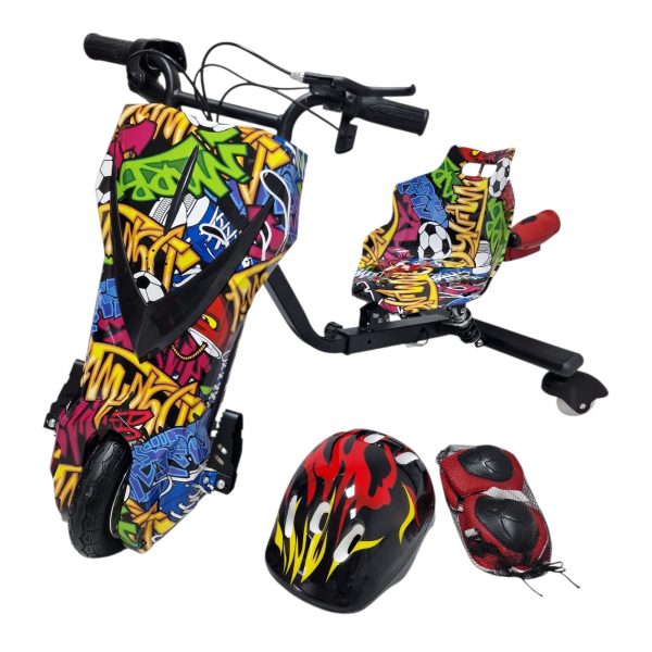 Tricicleta Electrica cu Efecte de Fum Functii Drift si Lumini Led