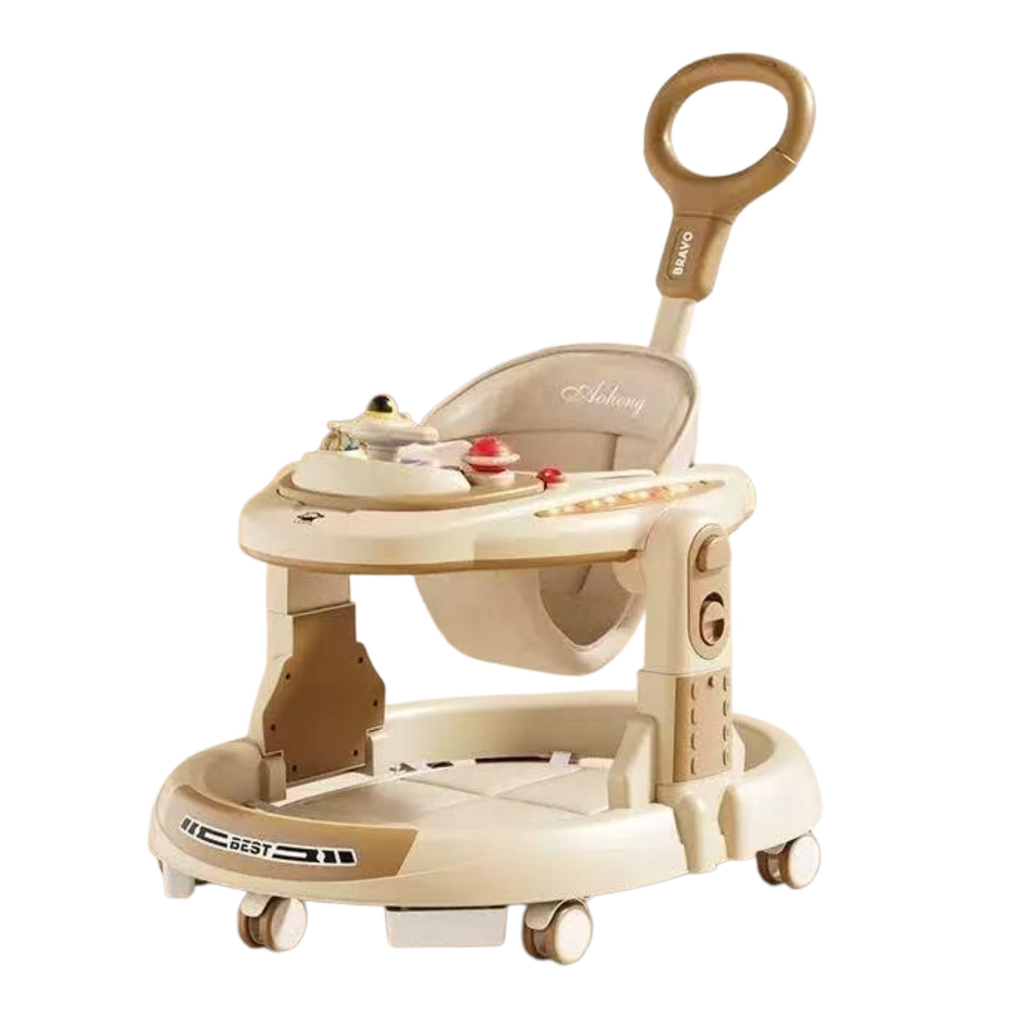 termometru bebelusi Premergator Multifunctional pentru Bebelusi cu Maner Parental - Maro