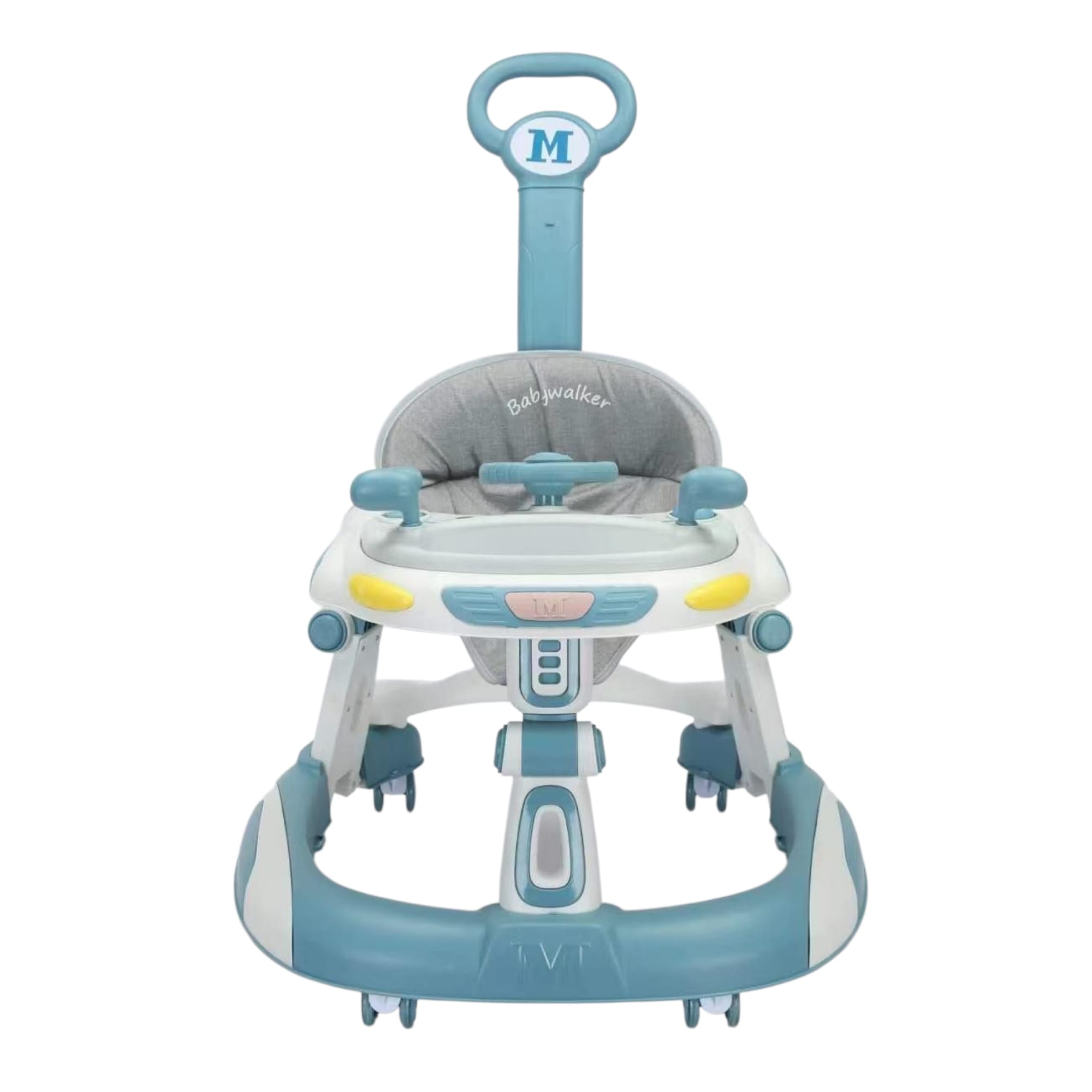 constipatia la bebelusi de 1 luna Premergator 2 in 1 pentru Bebelusi cu Tavita de Activitati - Albastru