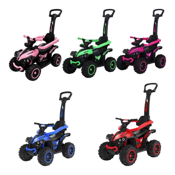 ATV Electric pentru Copii cu Lumini Sunete si Maner Parental