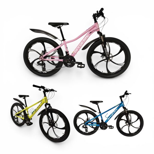 Bicicleta 24 Inch Sport cu Viteze Shimano Suspensii si Frane Disc