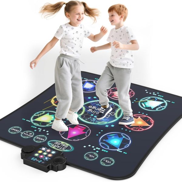 Covoras Interactiv de Dans cu Led Muzica si Jocuri Educative
