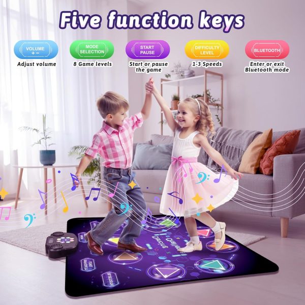 Covoras Interactiv de Dans Bluetooth si Jocuri Educative Copii