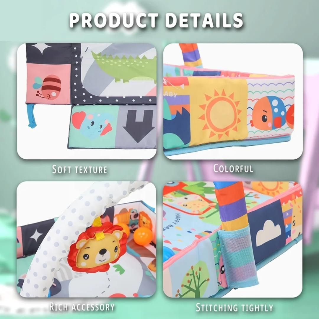 Centru de Activitati Bebe 3 in 1 cu Salteluta Interactiva1