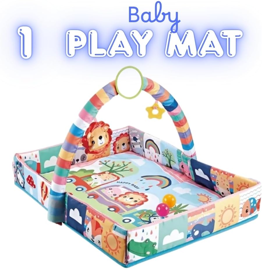 Centru de Activitati Bebe 3 in 1 cu Salteluta Interactiva3