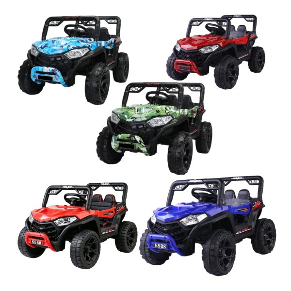 Masinuta Electrica Copii Jeep cu Telecomanda 2 Motoare 380W