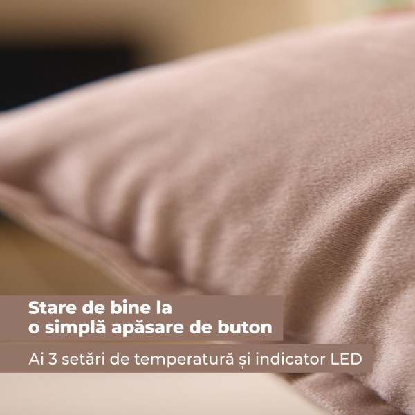 Perna Electrica Reincarcabila cu Acumulator Taupe 2