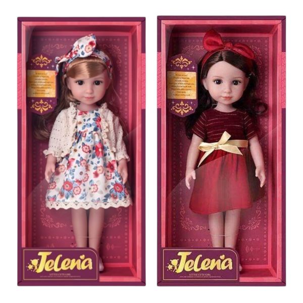 Papusa Jelena 38 cm cu Accesorii pentru Copii