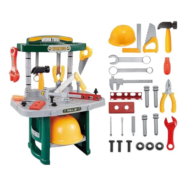 Atelier Mecanic de Jucarie pentru Copii cu Accesorii Banc de Lucru
