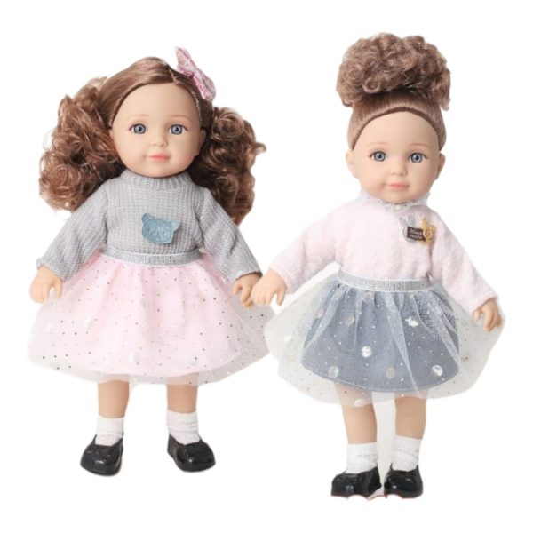 Papusa Jelena 36 cm Vogue Girl pentru Copii 2 Modele