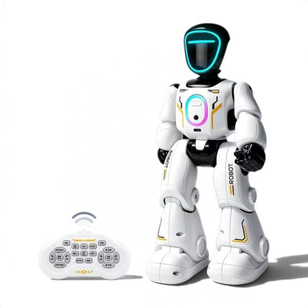 Robot Inteligent Interactiv cu Telecomanda Sunete si Lumini Led
